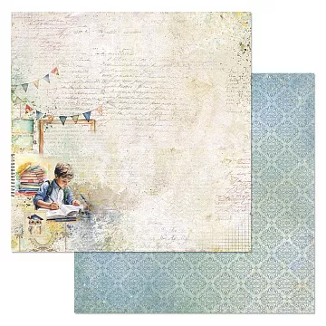 Бумага "Школьная жизнь. Русский язык" (ScrapMania)