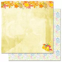 Набор бумаги 30,5х30,5 см "Школа", 8 листов (ScrapMania)