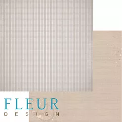 Бумага "Ретро базовая. Полоски" (Fleur-design)