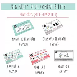 Машинка для эмбоссирования и вырубки Big Shot Plus (Sizzix)