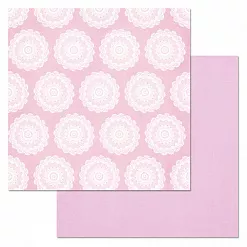 Набор бумаги 30,5х30,5 см "Фономикс. Розовый", 12 листов (ScrapMania) Набор бумаги 30,5х30,5 см "Фономикс. Розовый", 12 листов (ScrapMania)