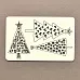 Набор украшений из чипборда "Снежные истории. Елочки" (Чудо-дерево) Набор украшений из чипборда "Снежные истории. Елочки" (Чудо-дерево)