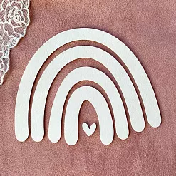 Заготовка для тиснения "Радуга", 11х14 см (LeoMammy) Заготовка для тиснения "Радуга", 11х14 см (LeoMammy)