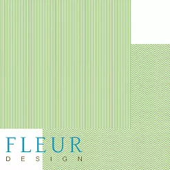 Бумага "Чисто и просто, базовая. Светлая зелень" (Fleur-design)