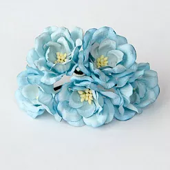 Букет магнолий "Голубой", 4 см, 5 шт (Craft)