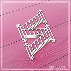 Чипборд "Торжество. Парадная лестница 4", 5х7,7 см (СкрапМагия)
