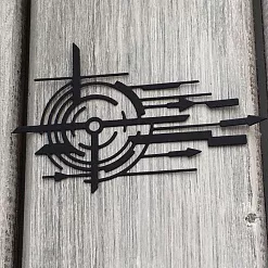 Нож "Орнамент цель", 7,5х11,7 см (ArtScrap)