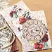 Набор готовых открыток А6 в конверте "Марсала", 12 шт (ScrapMania)