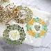 Нож "Французская любовь. Венок с сердцем", 9,1х9,1см (ScrapMania)