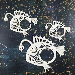 Чипборд "Шейкер. Рыба удильщик. Мини" (CraftStory)