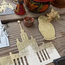 Нож "Москва Златоглавая", 8х8,5 см (MimiCut)