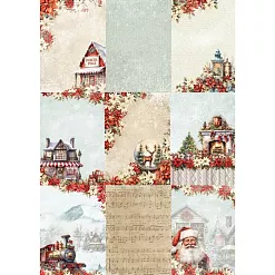 Набор бумаги А4 "Зимние чудеса", 8 листов (CraftStory)