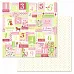 Набор бумаги 20х20 см "Кудряшка", 12 листов (ScrapMania)