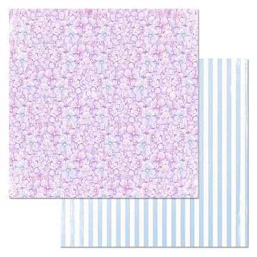 Бумага "Первая любовь. Фиалки" (ScrapMania)