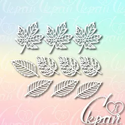 Чипборд "Осенние листья микс" (LeoMammy) Чипборд "Осенние листья микс" (LeoMammy)