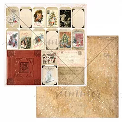 Бумага 30х30 см "Зимние забавы. Зимние моменты" (Summer Studio) Бумага 30х30 см "Зимние забавы. Зимние моменты" (Summer Studio)