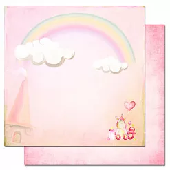 Набор бумаги 30,5х30,5 см "Малыши", 9 листов (ScrapMania)
