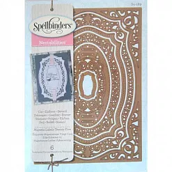 Набор ножей для вырубки "Волшебные ярлыки 25" (Sb, S5-189)