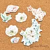 Набор высечек из бумаги "Океания", 37 шт (ScrapMania)