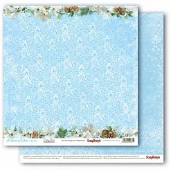 Бумага "A Taste of Winter. Пейсли узоры" (ScrapBerry's)