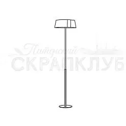 Штамп "Торшер", 7х1,8 (Скрапклуб)