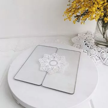 Набор прозрачных пластин 7,6х16 см, толщина 3 мм (Россия)