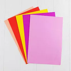 Набор фоамирана А4 "Натуральные оттенки 9", 5 листов