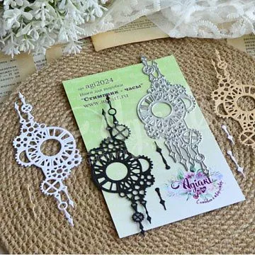 Нож "Стимпанк-часы", 13х4,5 см (AgiArt)