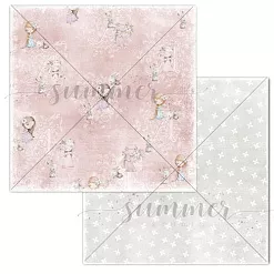 Бумага "Маленькая фея. Маленькие друзья" (Summer Studio) Бумага "Маленькая фея. Маленькие друзья" (Summer Studio)