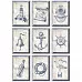 Скрап-карта A4 "Морская" (ScrapMania)