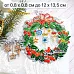 Нож "Ботанические рамки. Новогодняя", 12х13,5 см (ScrapMania)