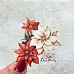 Набор высечек из ткани "Яркие цветы", 18 шт (RozeFlowers)