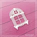 Чипборд "Окно с завитками 4" (СкрапМагия)