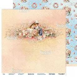 Бумага 30х30 см "Шарман 3" (Fantasy)