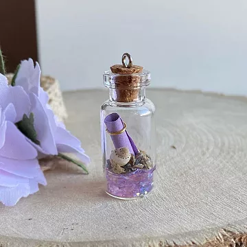 Миниатюра "Морское послание. Сиреневое", 1 шт (Китай)