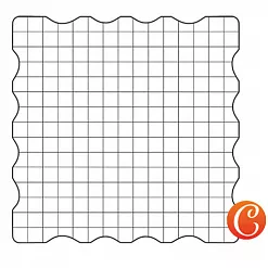 Акриловый блок 15х15 см фигурный (Чип Арт)