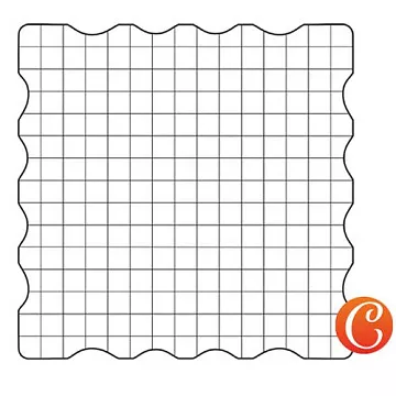 Акриловый блок 15х15 см фигурный (Чип Арт)