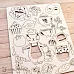 Чипборд "Усатый поваренок. Овощи" (ScrapMania)