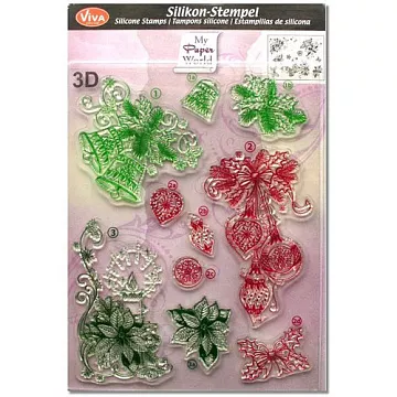 Набор штампов "Новогодние мотивы" (Viva Decor)