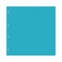 Набор пластиковых листов 30х30 см "Прозрачные. 4 отверстия", толщина 0,5 мм (CraftStory)