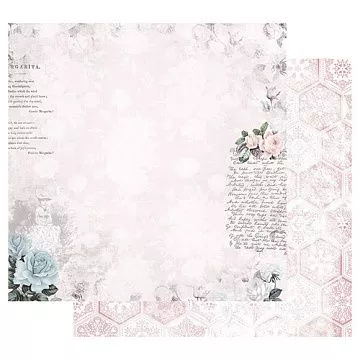 Бумага с фольгированием "Poetic rose. Waiting for the one" (Prima Marketing)