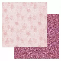 Бумага "Фономикс. Розовый. Лен" (ScrapMania)
