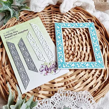 Нож "Ажурные наличники для рамки 7,5х10 см", 10,9х1,2 см (AgiArt)
