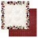 Набор бумаги 20х20 см "Марсала", 12 листов (ScrapMania)