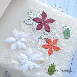 Нож "Пуансеттия. Малая", 8,5х6 см (ScrapMania) Есть нюанс