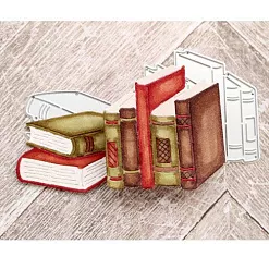 Нож "Любимые книги", 4,7х5 см (AgiArt)