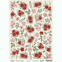 Бумага А4 "Вместе встретим Новый год. Новогодний букет" (PaperHome)