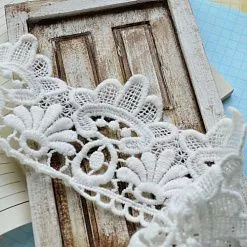 Кружево хлопковое "Летнее", ширина 7 см, длина 1 м