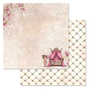 Бумага "Маленькая королева. Мечтай" (ScrapMania)