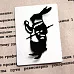 Нож "Алиса в Стране чудес", 6х4 см (Scrapfriend)